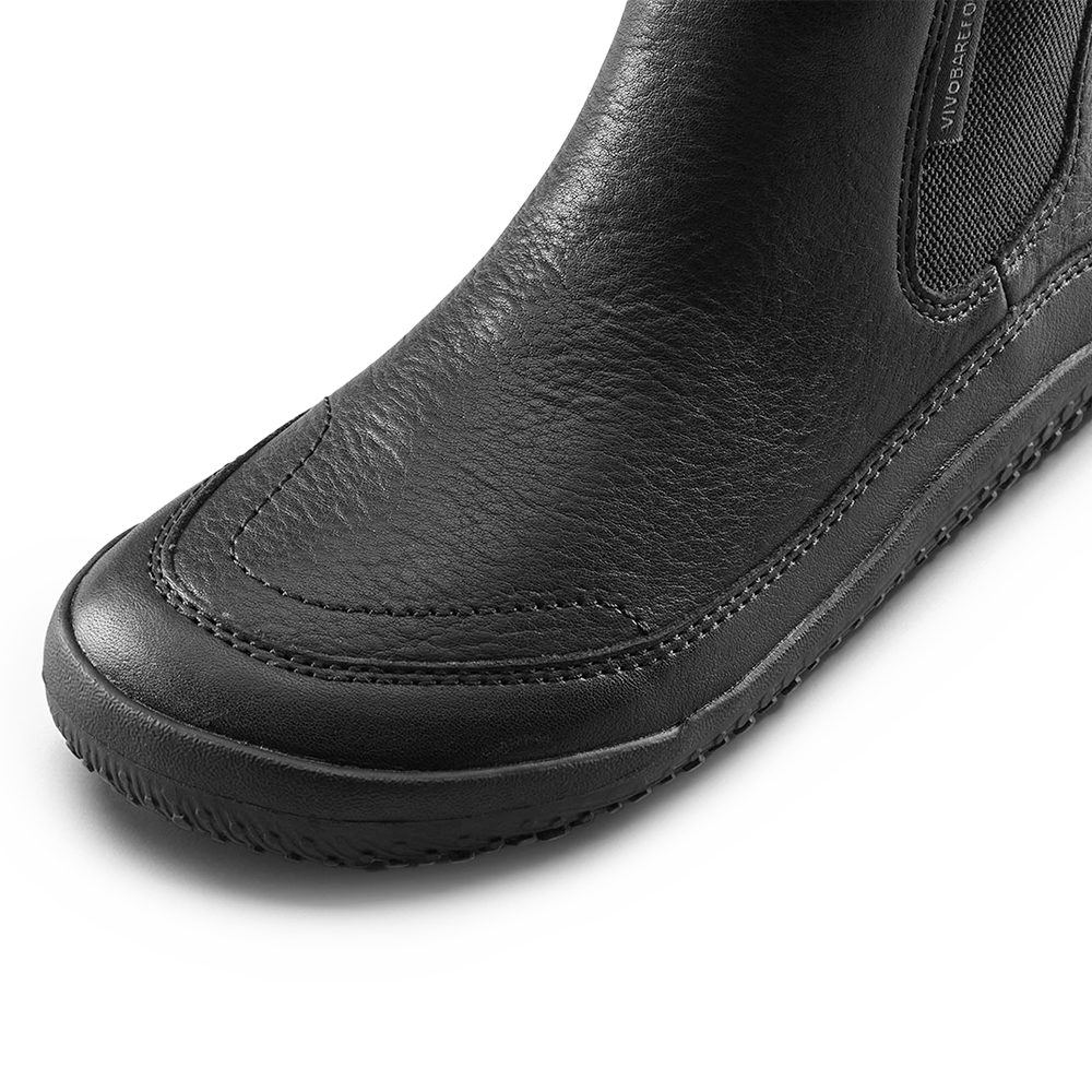 Vivobarefoot Gobi Chelsea Kids Obsidian