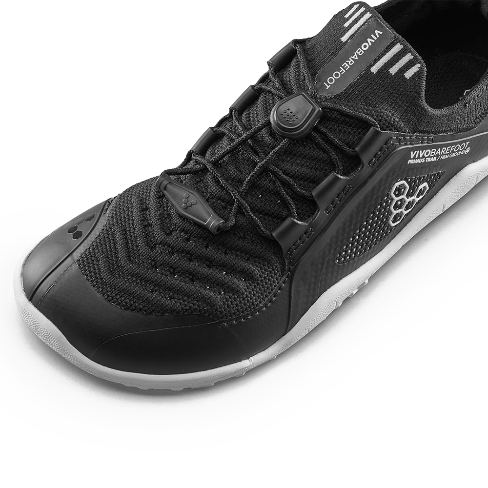 Vivobarefoot Primus Trail Knit FG Preschool Obsidian