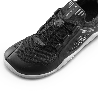 Vivobarefoot Primus Trail Knit FG Preschool Obsidian