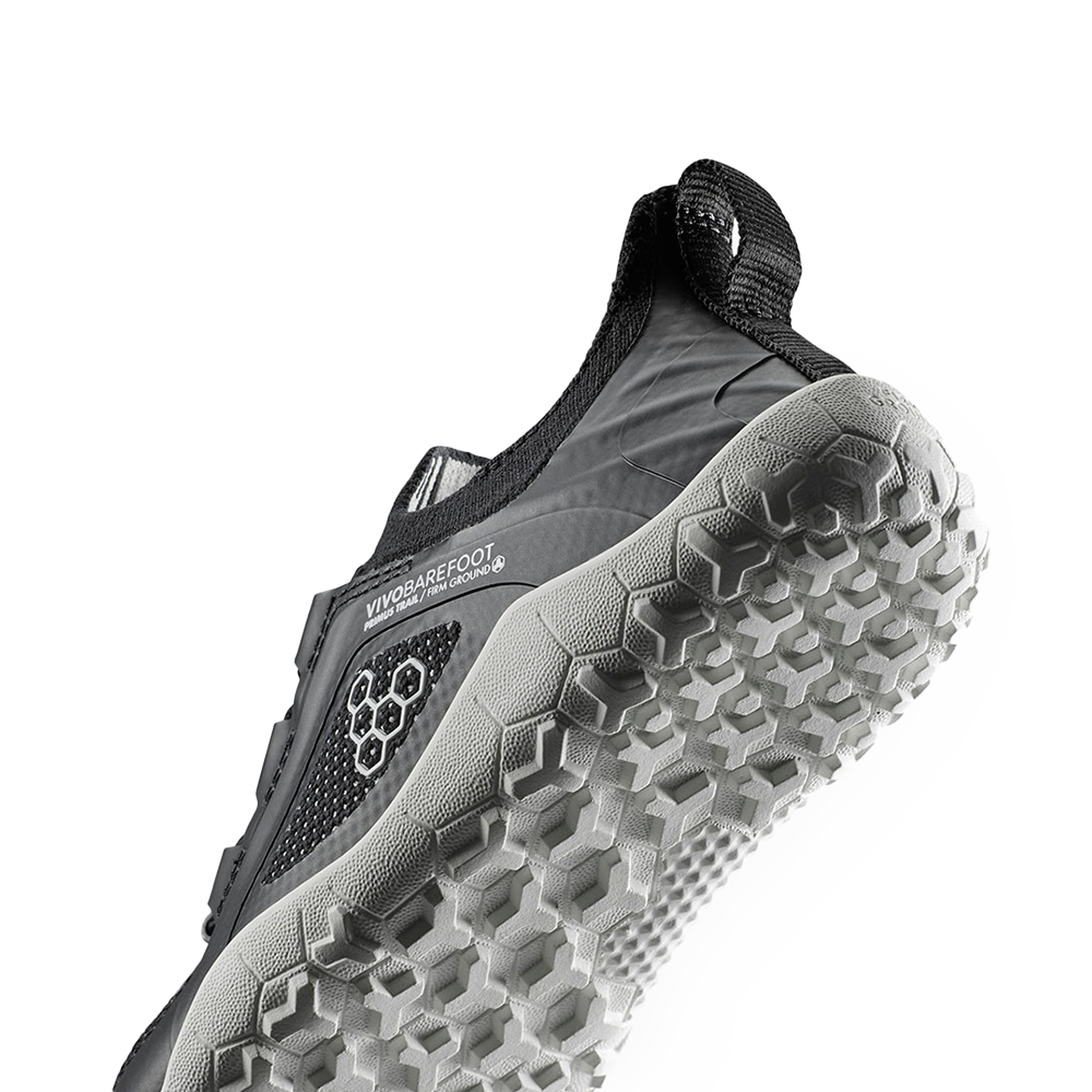 Vivobarefoot Primus Trail Knit FG Preschool Obsidian