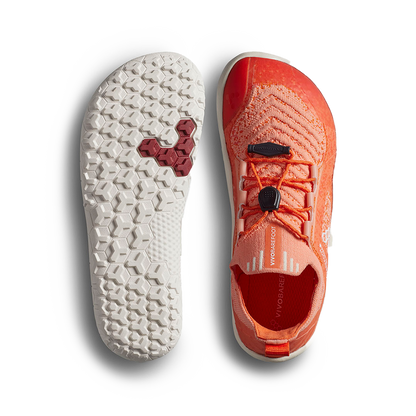 Vivobarefoot Primus Trail Knit FG Preschool Orange Zest