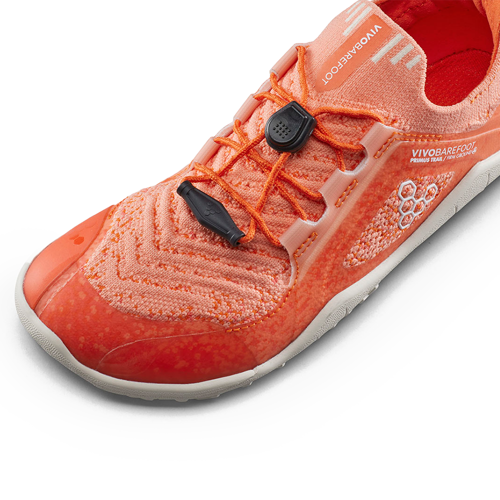 Vivobarefoot Primus Trail Knit FG Preschool Orange Zest