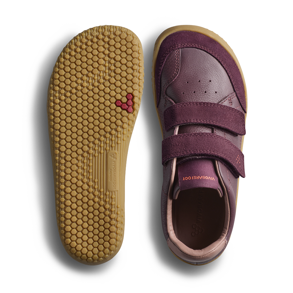 Vivobarefoot Gobi Sneaker Preschool Fig