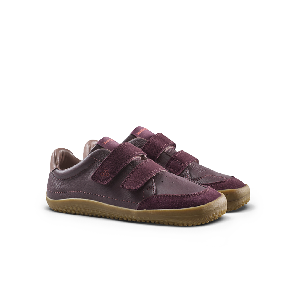 Vivobarefoot Gobi Sneaker Preschool Fig