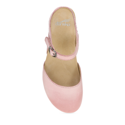 Dansko Tiffani Pink Milled Burnished