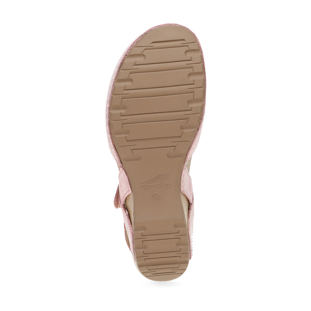 Dansko Tiffani Pink Milled Burnished