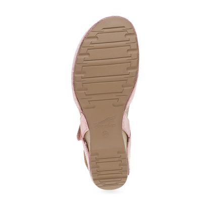 Dansko Tiffani Pink Milled Burnished