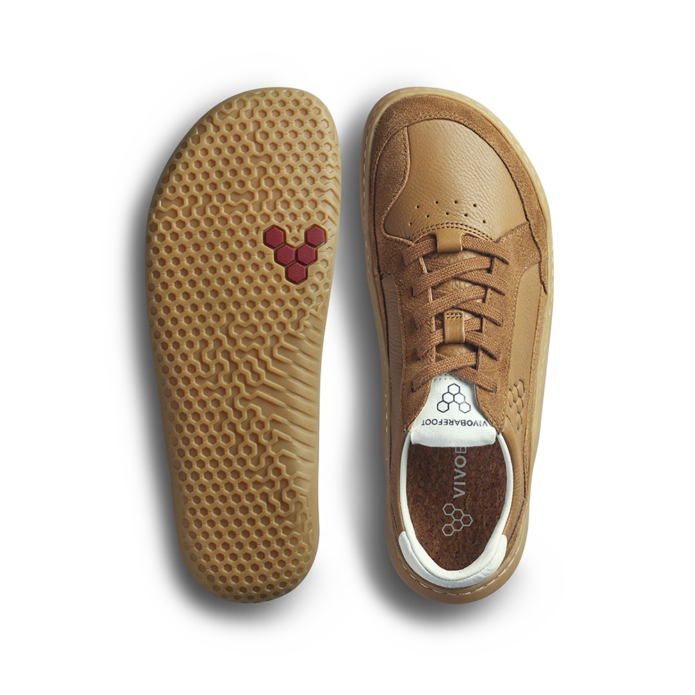 Vivobarefoot Gobi III Sneaker Leather Mens Tan
