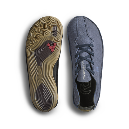 Vivobarefoot Sensus II Cracked Leather Mens Seaborne