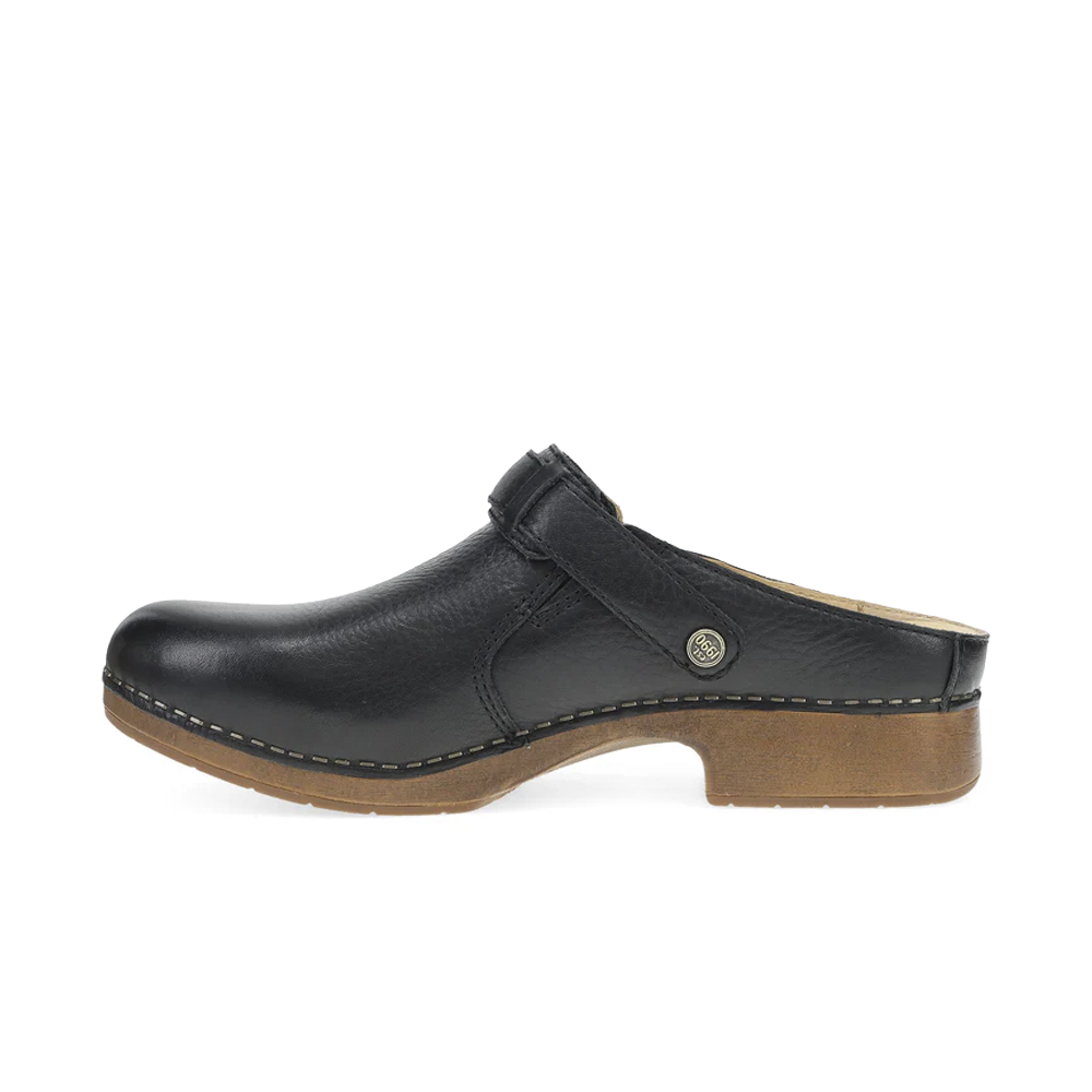 Dansko Millie Black Waxy Milled