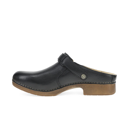Dansko Millie Black Waxy Milled