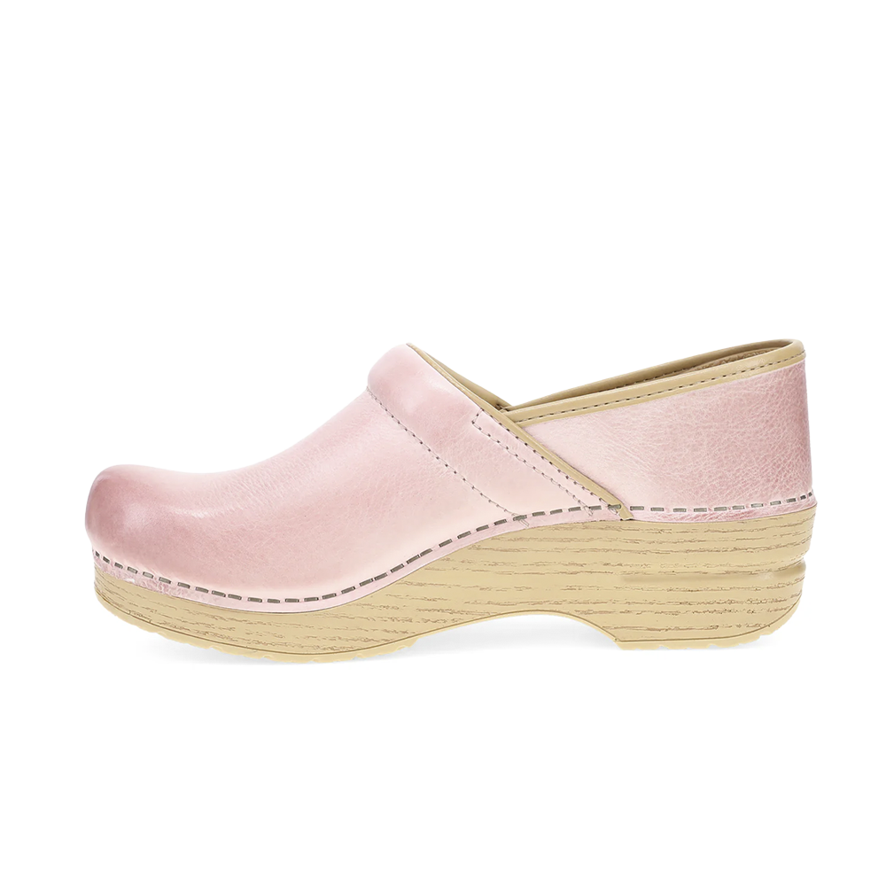 Dansko Professional Pink Milled Burnished