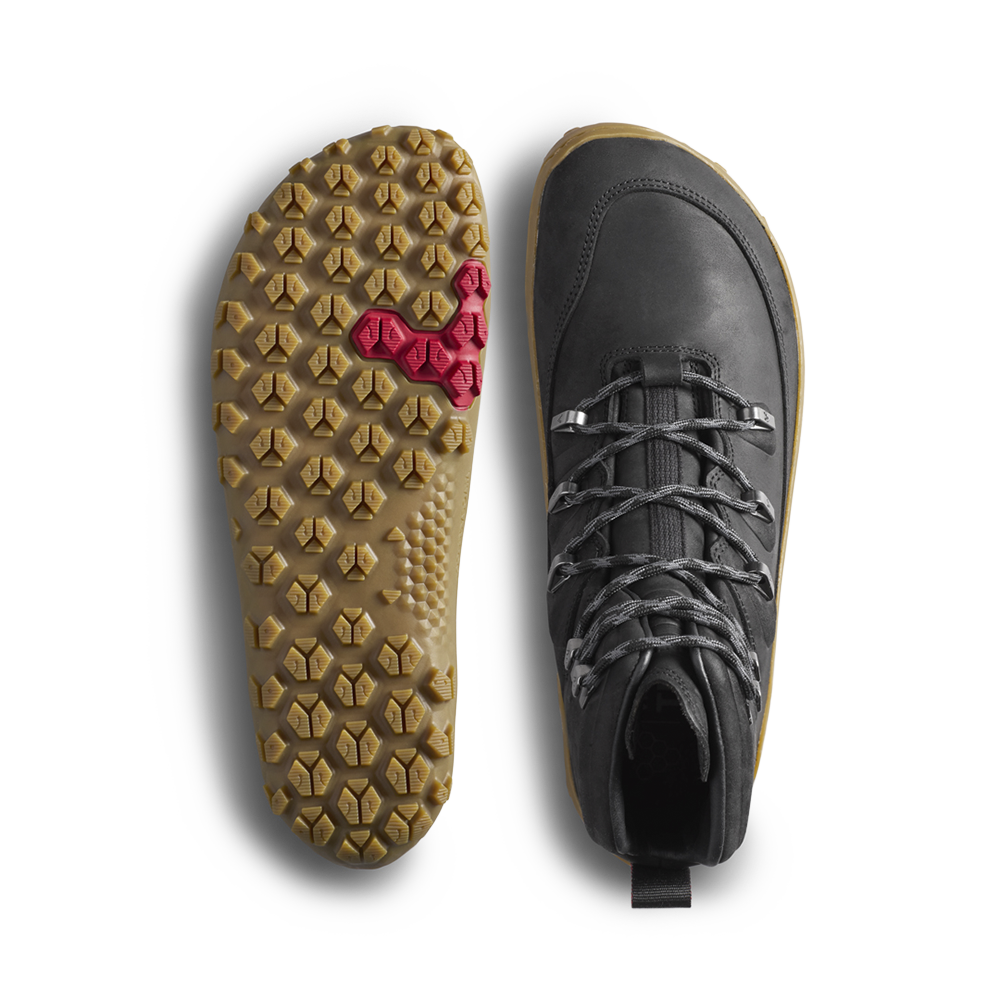 Vivobarefoot Tracker Leather At II Womens Obsidian