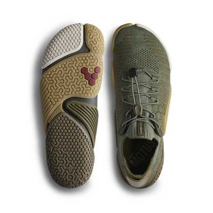 Vivobarefoot Motus Flex Natural Mens Moss