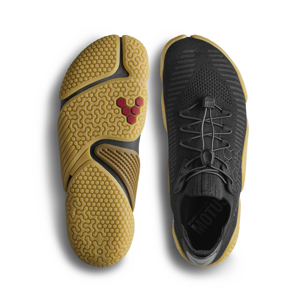 Vivobarefoot Motus Flex Natural Mens Obsidian