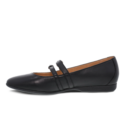 Dansko Leeza Black Nappa