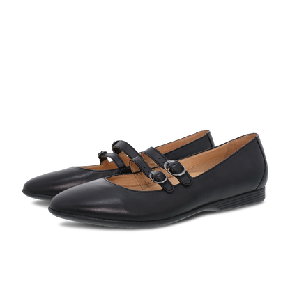 Dansko Leeza Black Nappa