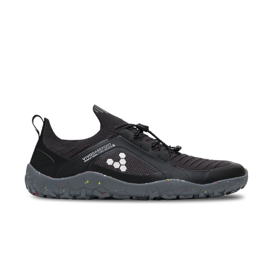 Vivobarefoot Primus Trail Knit FG Womens Obsidian/Misty Rose/Grey