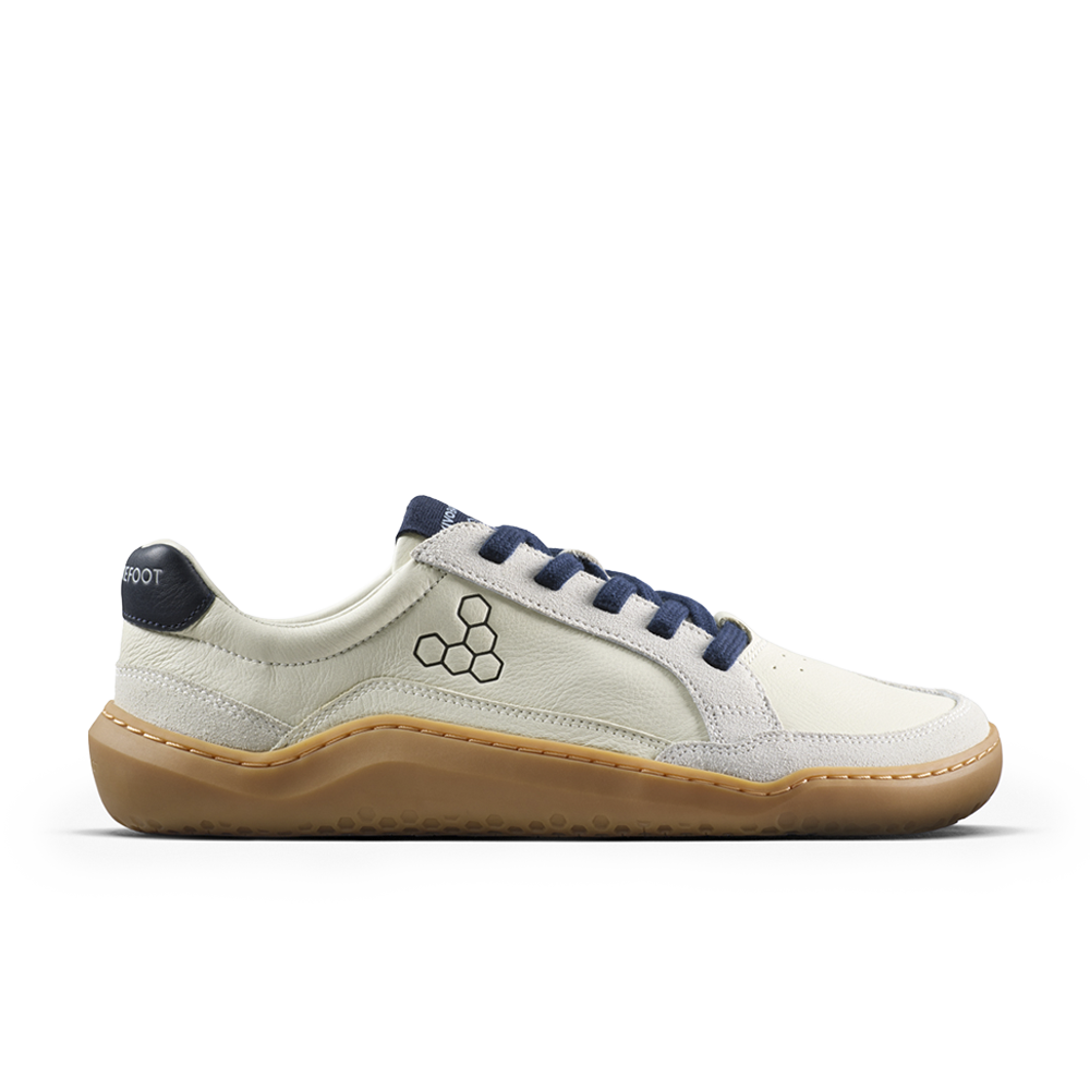 Vivobarefoot Gobi III Sneaker Leather Womens Limestone/ Seaborne