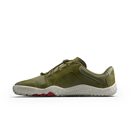 Vivobarefoot Primus Trail III All Weather FG Womens Dark Olive/White