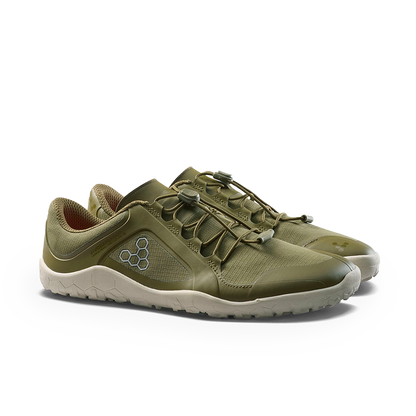 Vivobarefoot Primus Trail III All Weather FG Womens Dark Olive/White