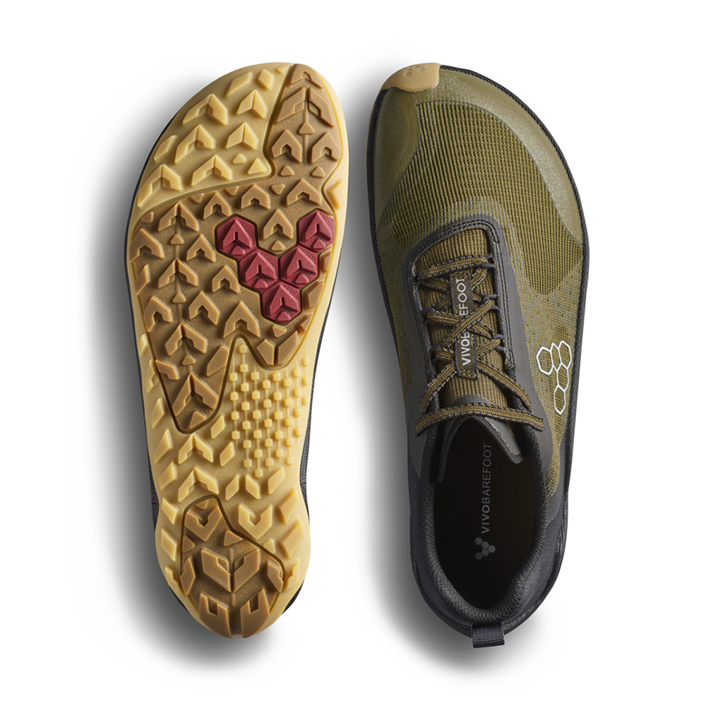 Vivobarefoot Primus Trail Flow Womens Dark Olive