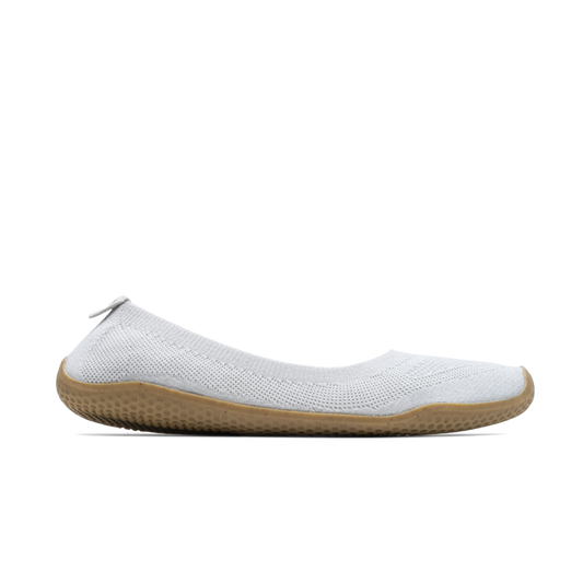 Vivobarefoot Primus Asana Yin Ballerina Knit Womens Limestone