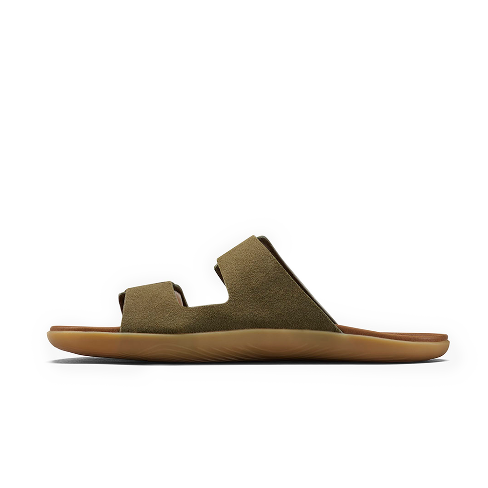 Vivobarefoot Sensus Yin Slide Womens Dark Olive