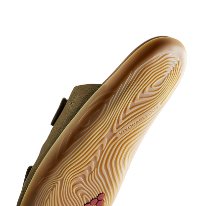 Vivobarefoot Sensus Yin Slide Womens Dark Olive