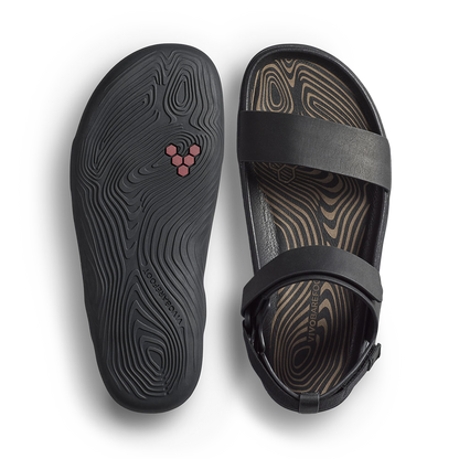 Vivobarefoot Sensus Yin Sandal Womens Obsidian