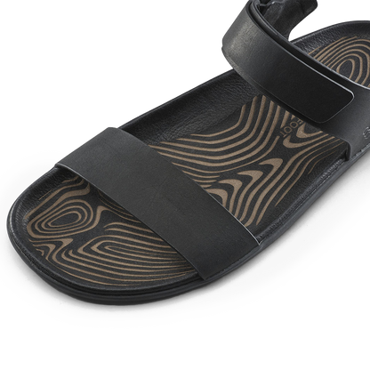 Vivobarefoot Sensus Yin Sandal Womens Obsidian