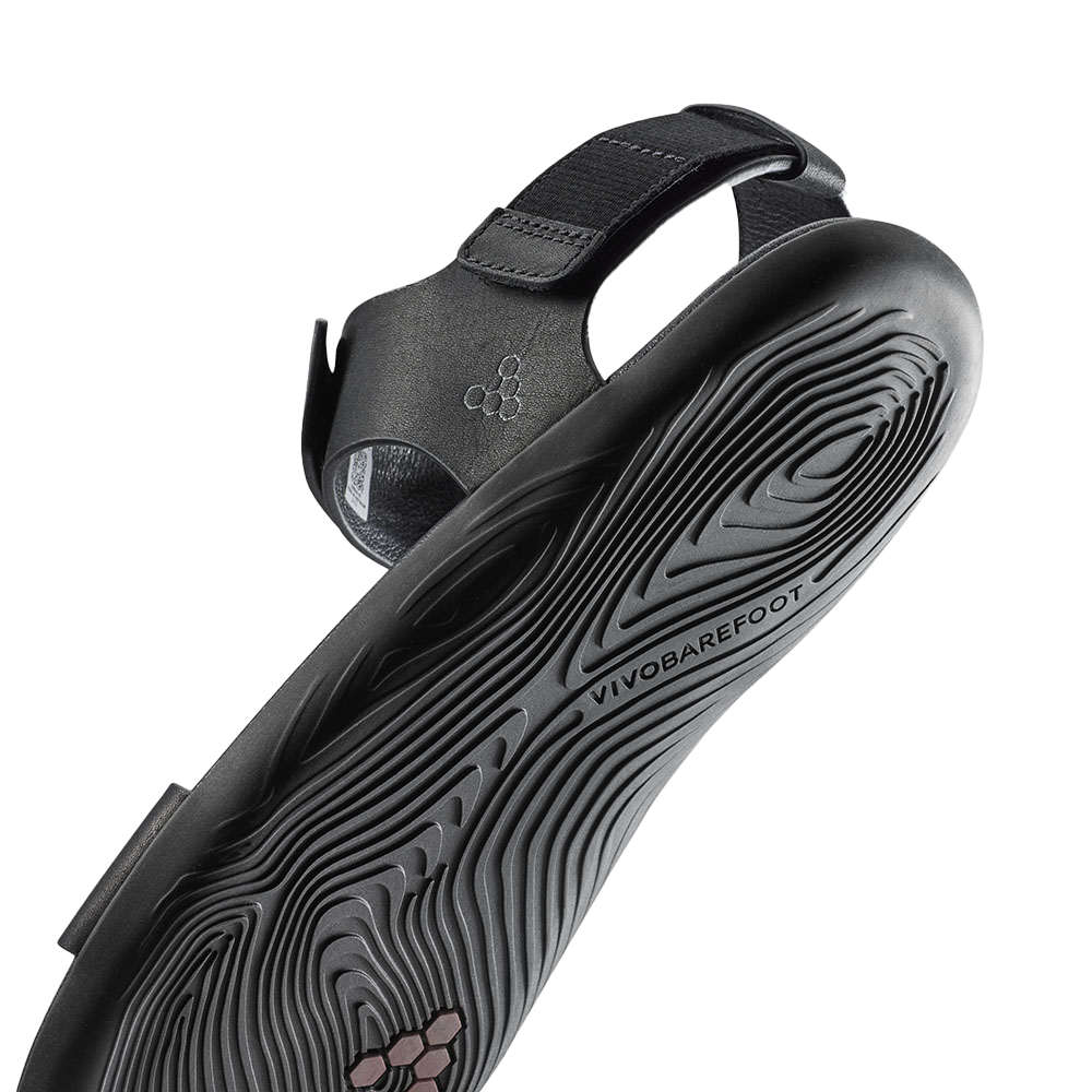 Vivobarefoot Sensus Yin Sandal Womens Obsidian