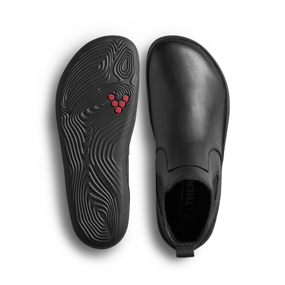 Vivobarefoot Sensus Chelsea Mens Obsidian
