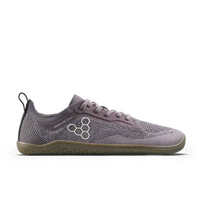 Vivobarefoot Primus Lite Knit Natural Womens Dark Gull Gray
