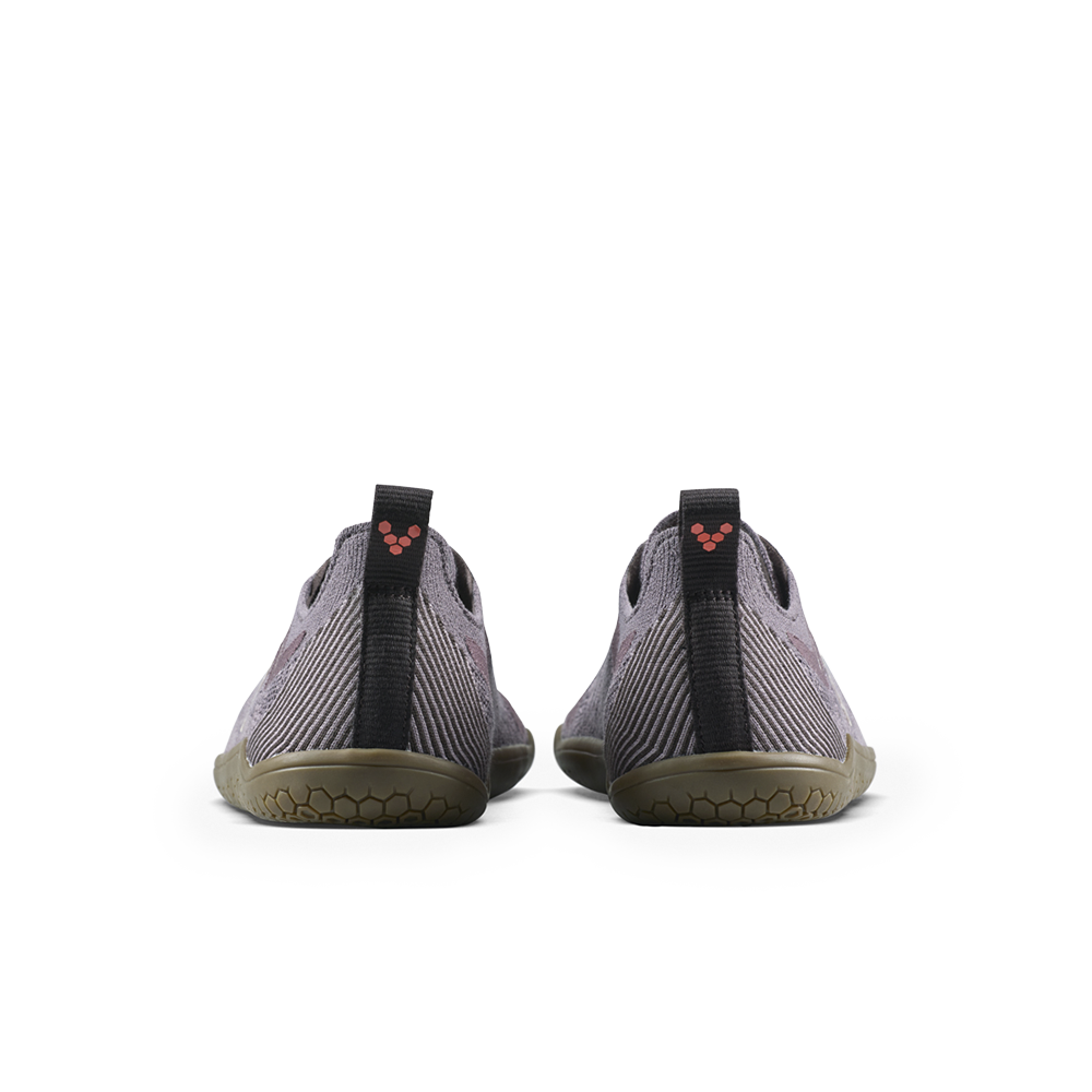 Vivobarefoot Primus Lite Knit Natural Womens Dark Gull Gray