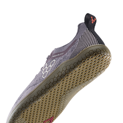 Vivobarefoot Primus Lite Knit Natural Womens Dark Gull Gray