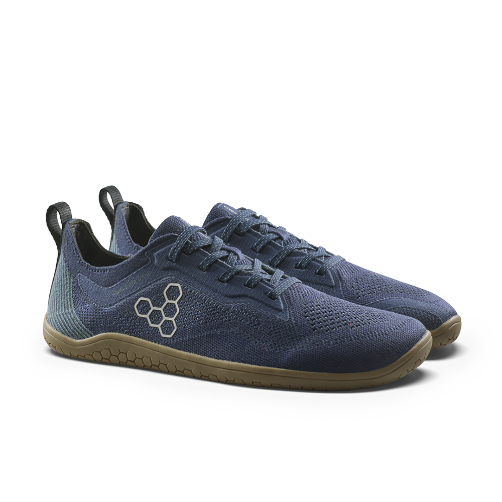 Vivobarefoot Primus Lite Knit Natural Womens Deep Ocean