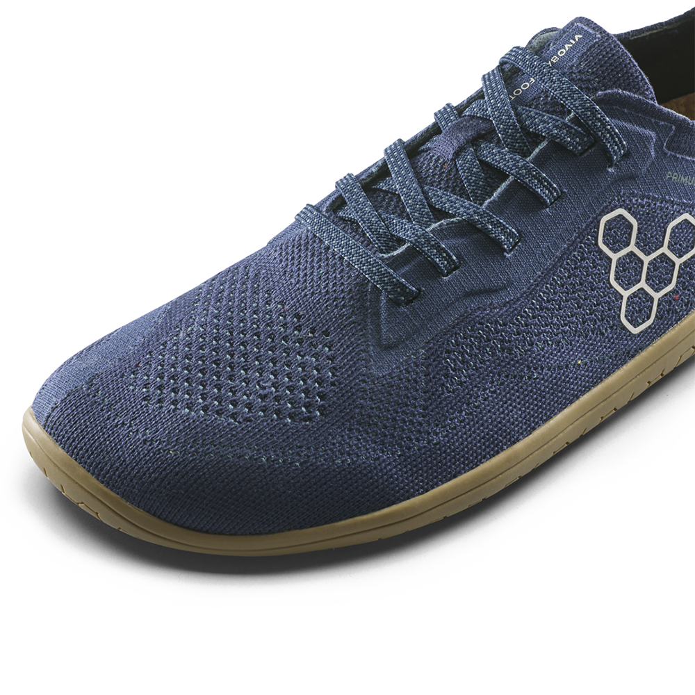 Vivobarefoot Primus Lite Knit Natural Womens Deep Ocean