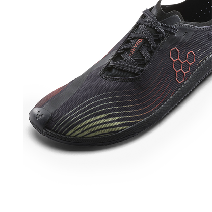 Vivobarefoot Primus Flow Womens Obsidian/Cherry Tomato