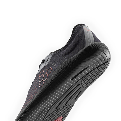 Vivobarefoot Primus Flow Womens Obsidian/Cherry Tomato