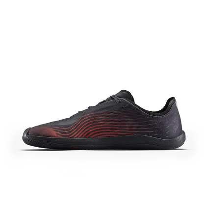 Vivobarefoot Primus Flow Womens Obsidian/Cherry Tomato