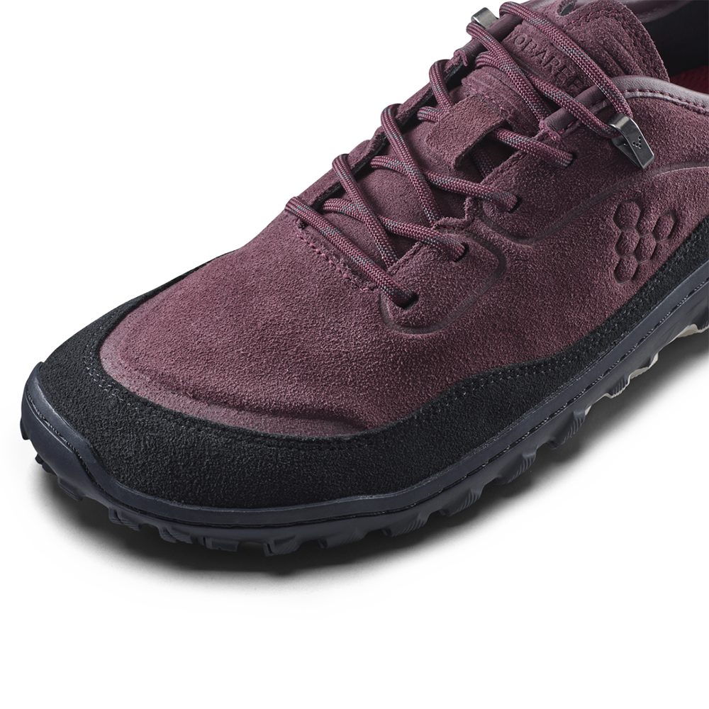 Vivobarefoot Tracker Leather AT Low II Suede Womens Fig
