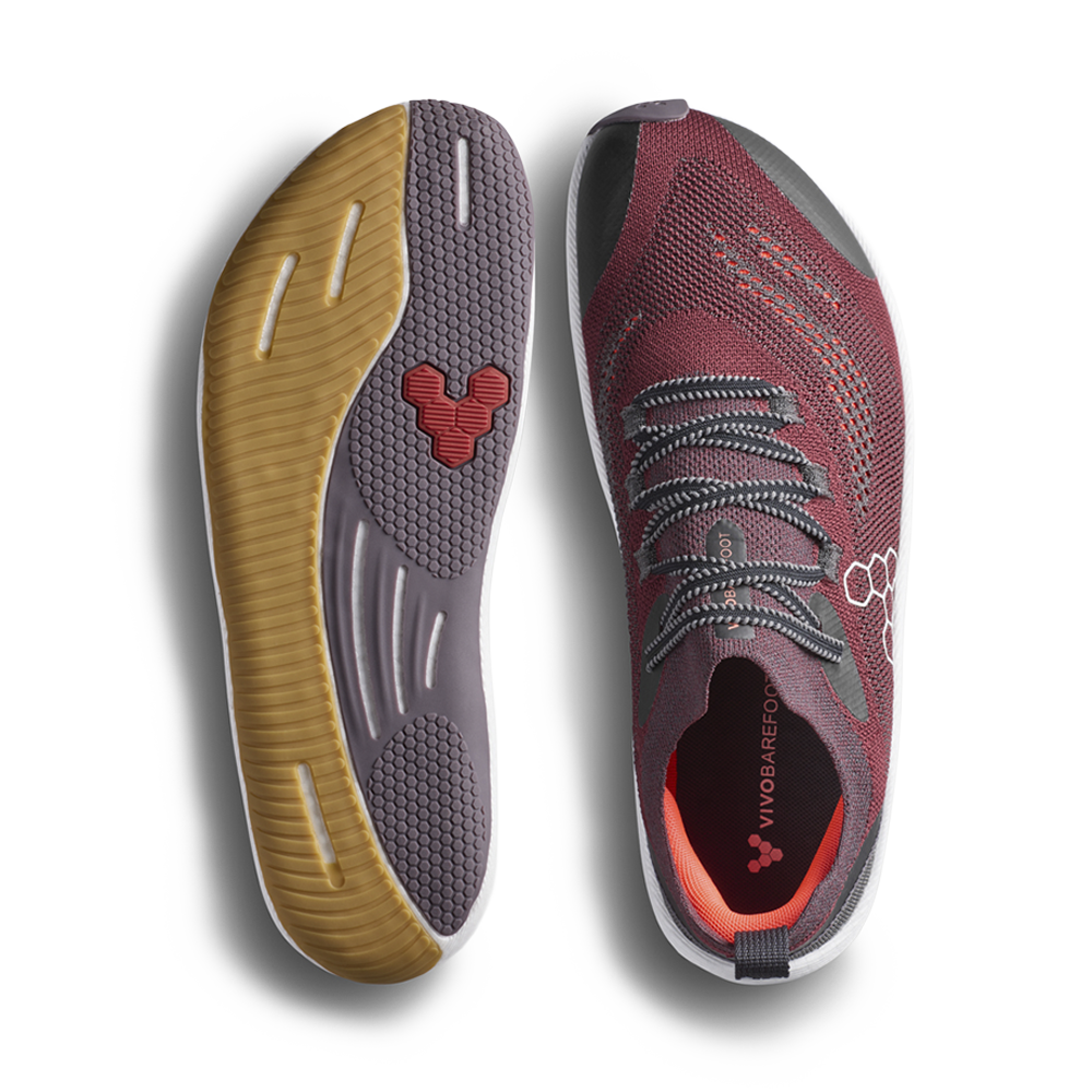 Vivobarefoot Primus Flow Knit Womens Chocolate Truffle