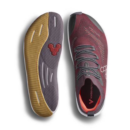 Vivobarefoot Primus Flow Knit Womens Chocolate Truffle