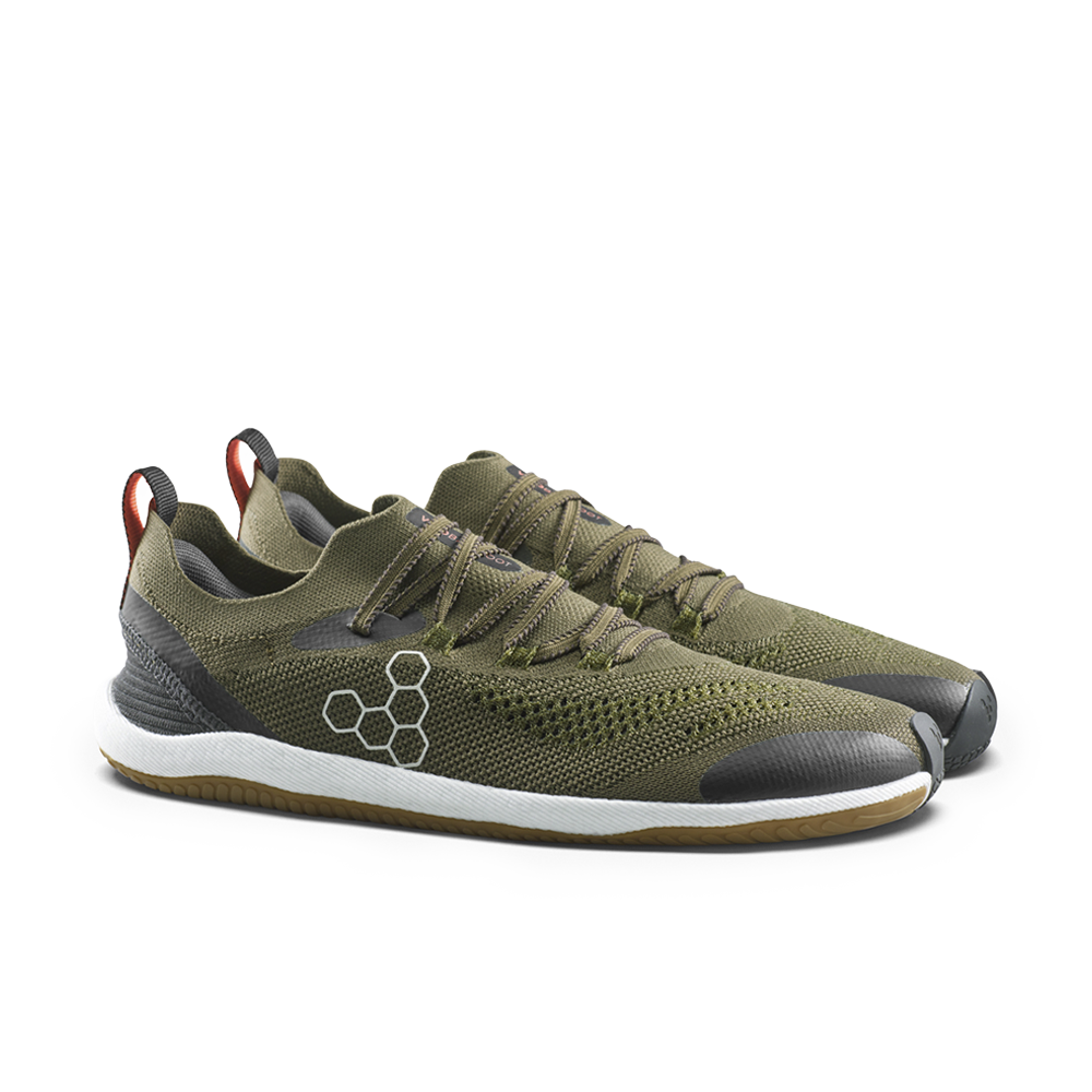 Vivobarefoot Primus Flow Knit Womens Dark Olive