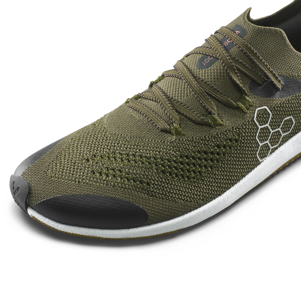 Vivobarefoot Primus Flow Knit Womens Dark Olive