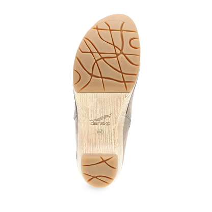 Dansko Lizanne Taupe Milled Nubuck