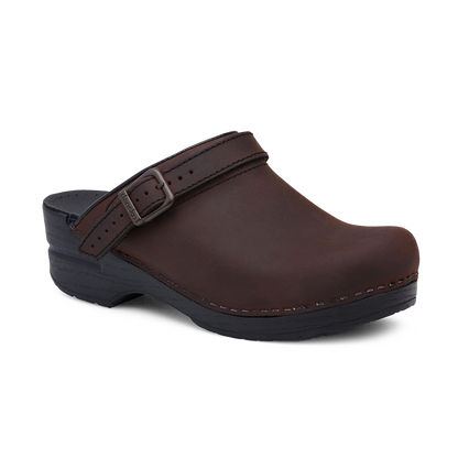Dansko Ingrid Antique Brown Clog