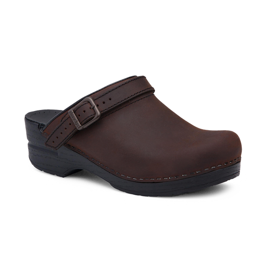 Dansko Ingrid Antique Brown Clog