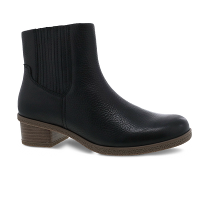 Dansko Daisie Black Waterproof Tumbled